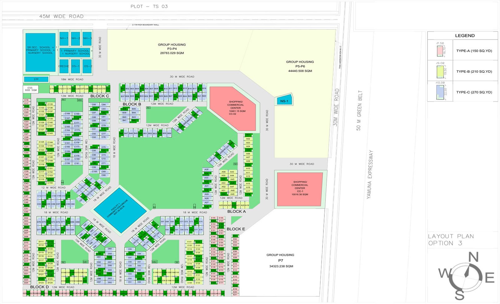 ats province d olympia Site Plan